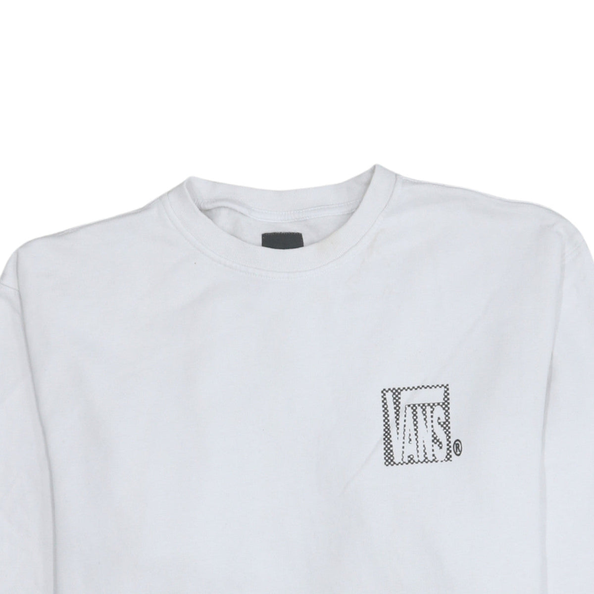 Mens UK Size L VANS White Pullover Sweatshirt