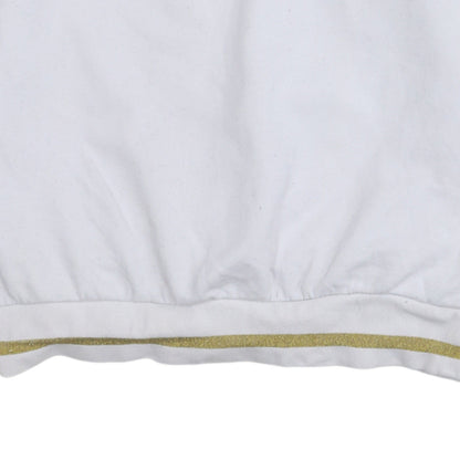 Womens UK Size L FILA White Pullover Sweatshirt
