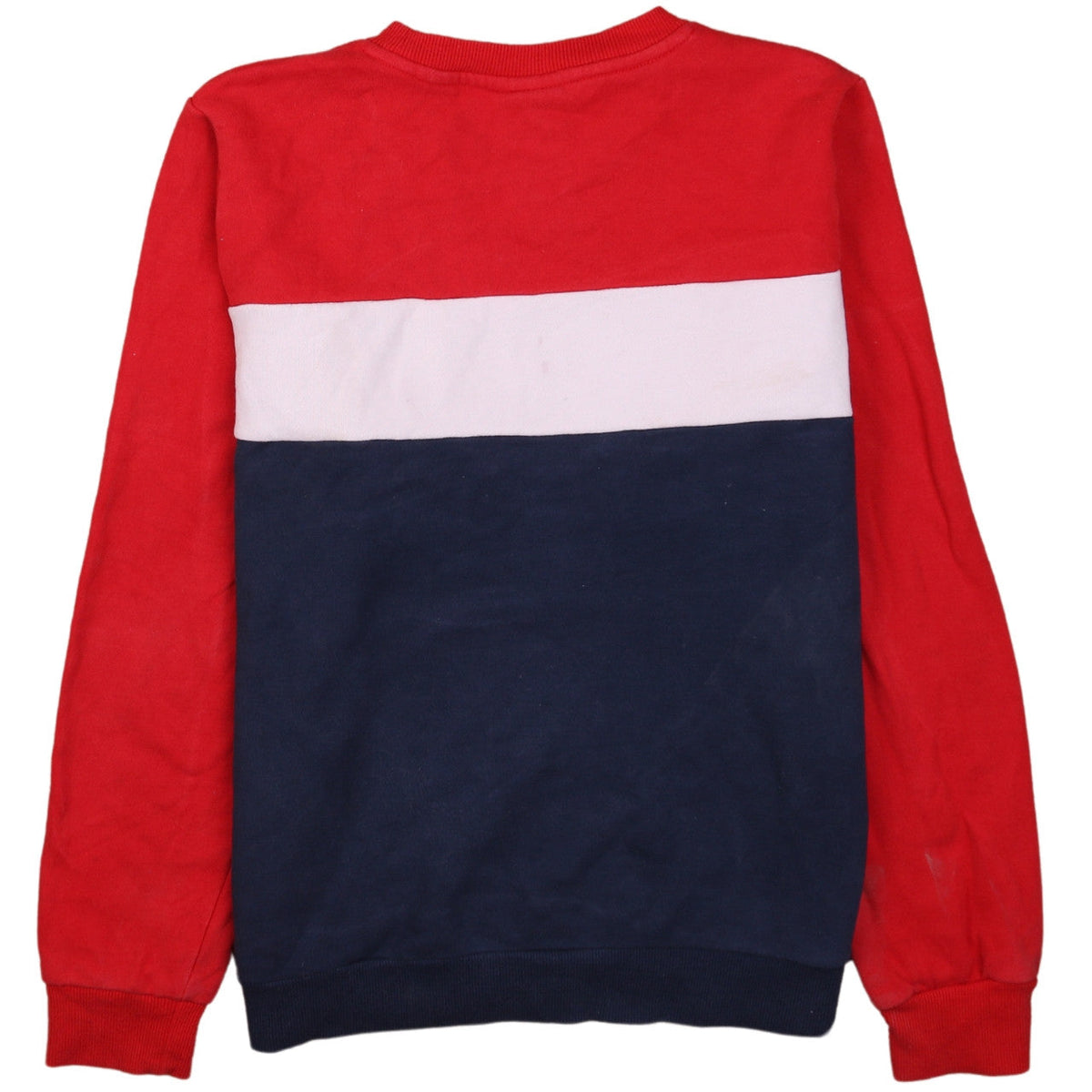 Ellesse Boys Red Colourblock Crew Neck Pullover Sweatshirt 13-14 Years