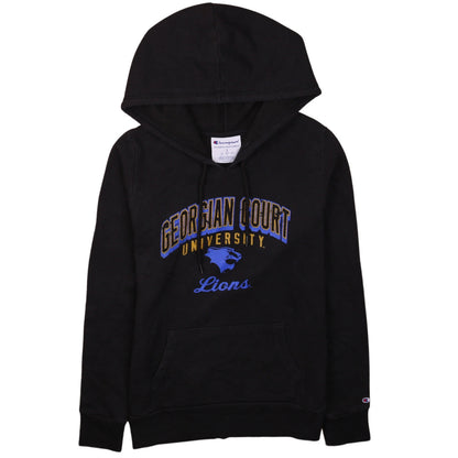 Mens UK Size S Champion Black Pullover Hoodie