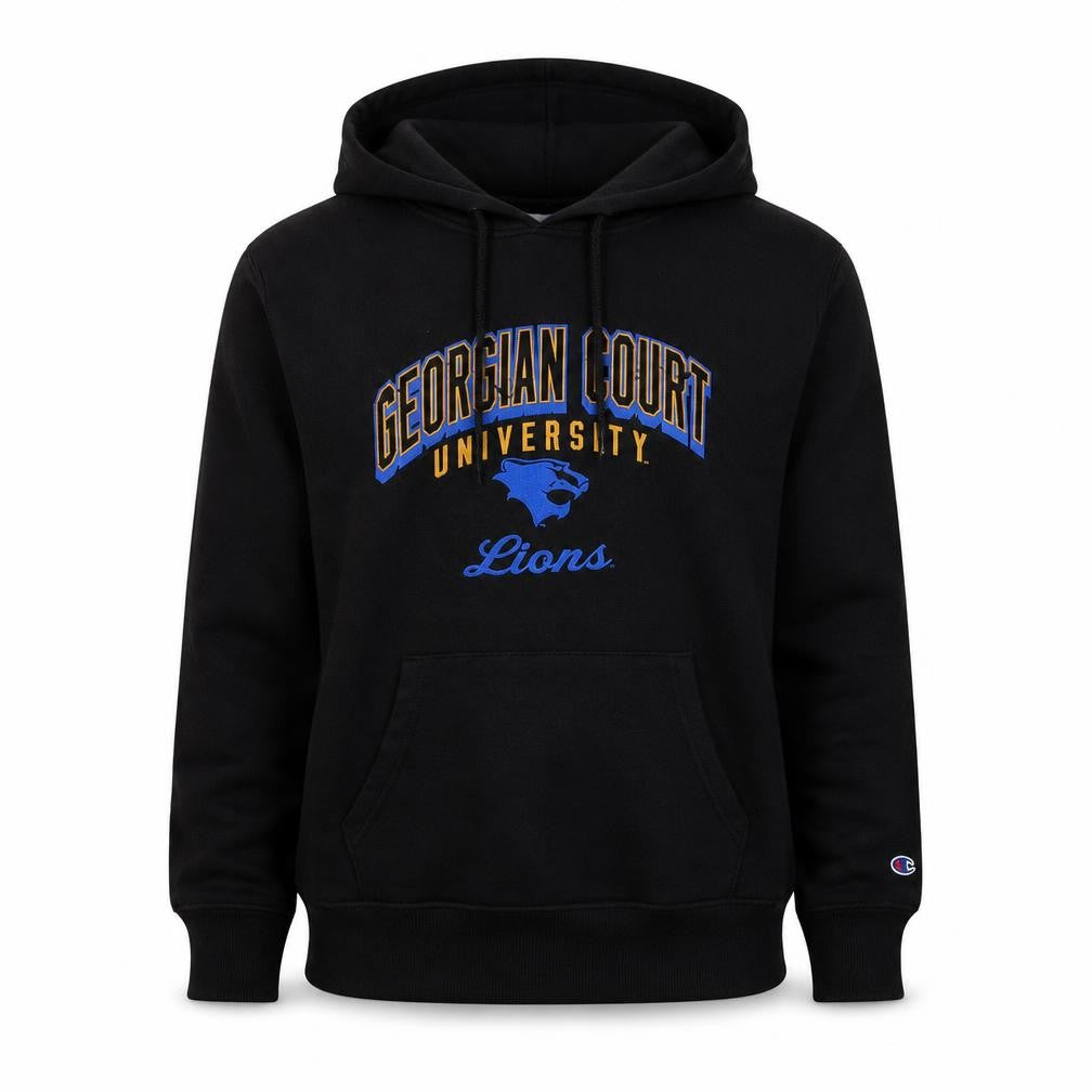 Mens UK Size S Champion Black Pullover Hoodie