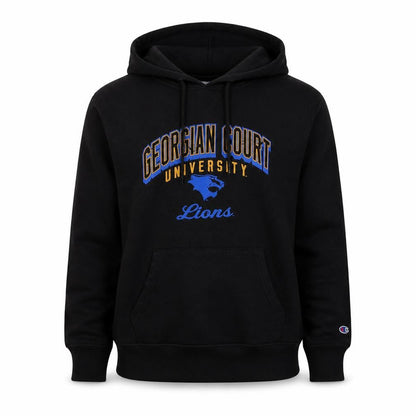 Mens UK Size S Champion Black Pullover Hoodie