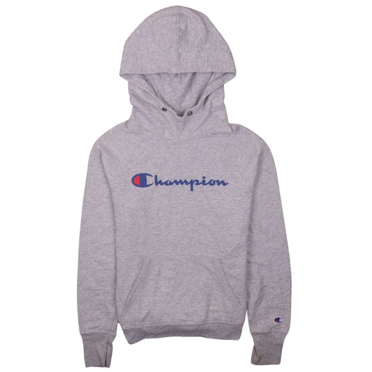 Mens UK Size XS Champion Grey Pullover Hoodie