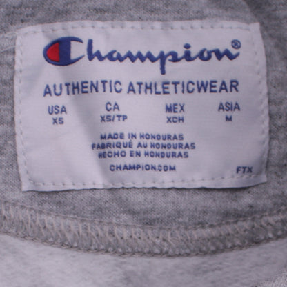 Mens UK Size XS Champion Grey Pullover Hoodie