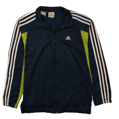 Boys UK Size 16 Years adidas Blue Track Jacket