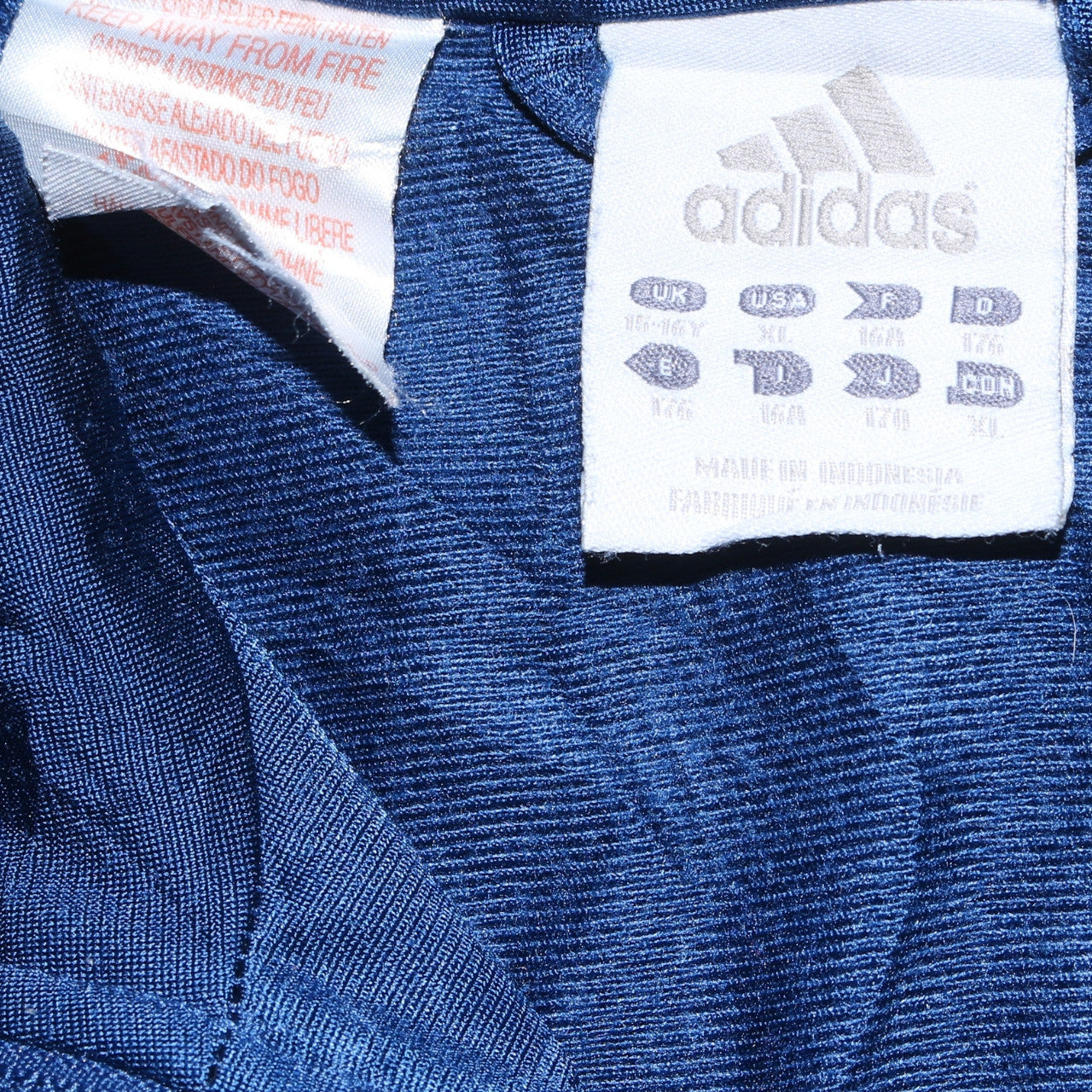 Boys UK Size 16 Years adidas Blue Track Jacket