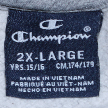 Champion Boys Grey & Black Pullover Sweatshirt 2XL 15/16 Years