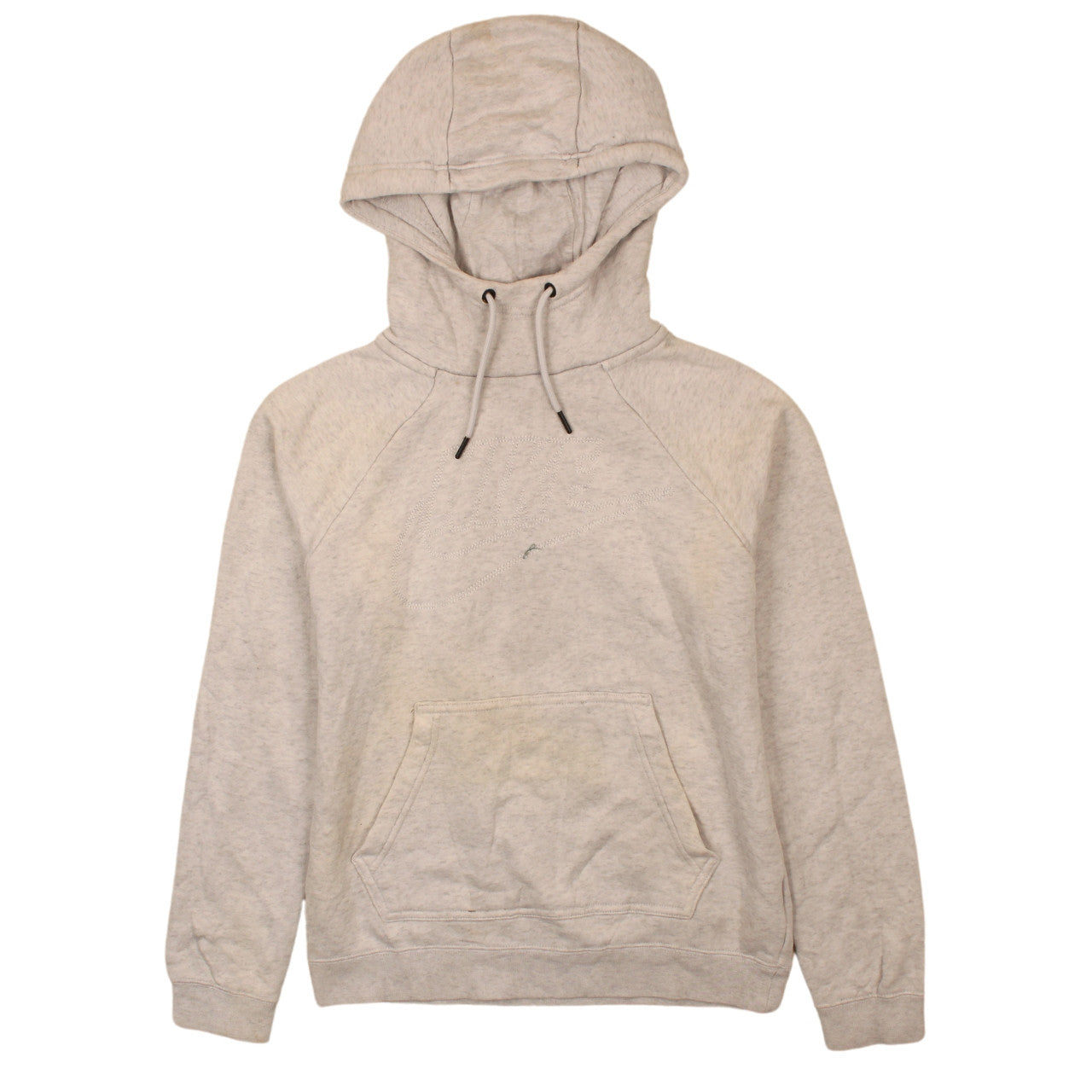 Mens UK Size XS Nike Beige Pullover Hoodie