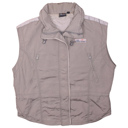 Mens UK Size 40 ellesse Beige Bodywarmer
