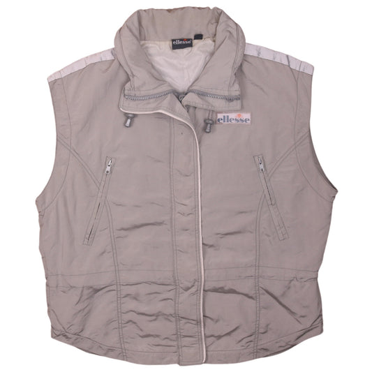 Mens UK Size 40 ellesse Beige Bodywarmer
