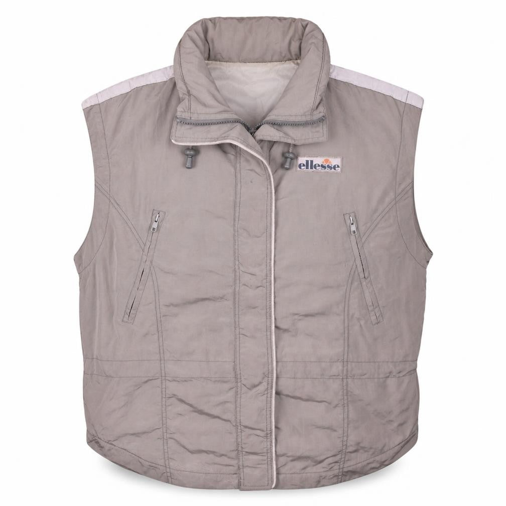 Mens UK Size 40 ellesse Beige Bodywarmer