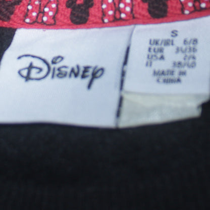 Womens UK Size S Disney Black Pullover Sweatshirt