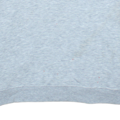 Kappa Boys Grey Logo Crew Neck Sweatshirt Size 146/152 Cotton Blend