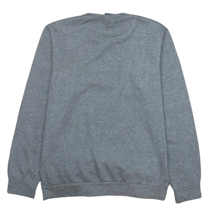 Champion Boys Grey Logo Pullover Sweatshirt XL 13-14 Years Fleece Crew Neck