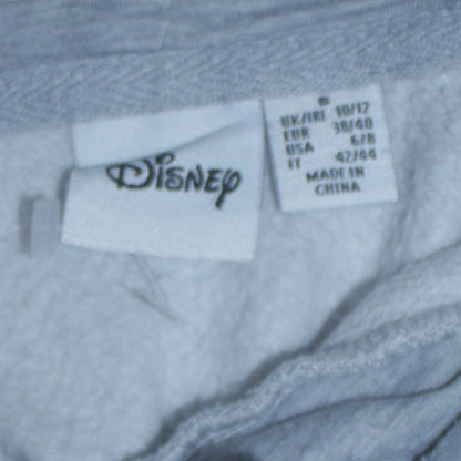 Womens UK Size 10/12 Disney Grey Pullover Hoodie