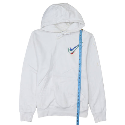 Mens UK Size XS Nike White Pullover Hoodie