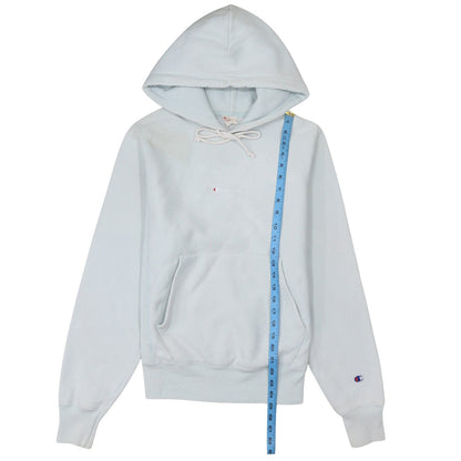 Womens UK Size XS Champion Blue Pullover Hoodie
