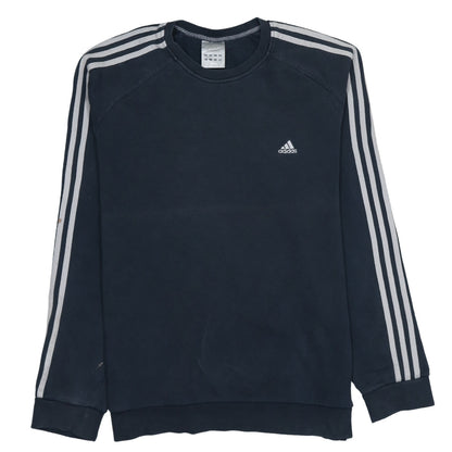 Mens UK Size L adidas Black Pullover Sweatshirt