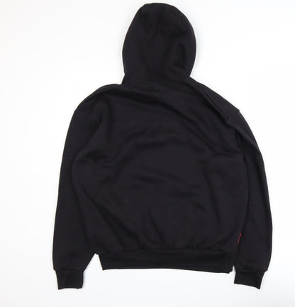 Mens UK Size M Slazenger Black Pullover Hoodie