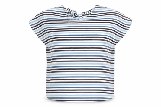 Womens UK Size M Uniqlo Blue Basic Blouse