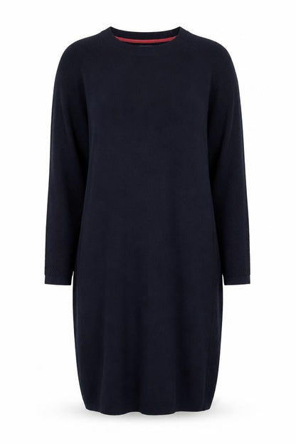 Paraphrase Women’s Black Wool Cotton Knit Jumper Dress Size 10