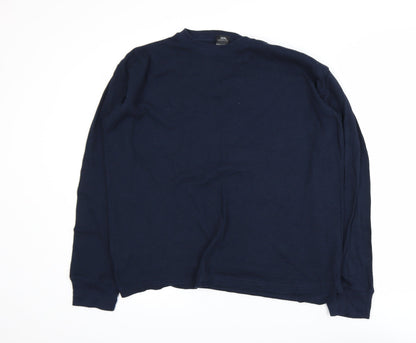 Mens UK Size 2XL Trespass Blue Pullover Jumper