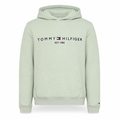 Mens UK Size M Tommy Hilfiger Green Pullover Hoodie
