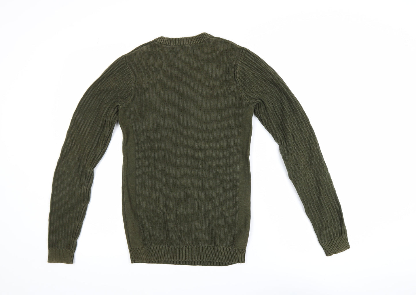 Womens UK Size 2XS River Island Green Pullover Jumper