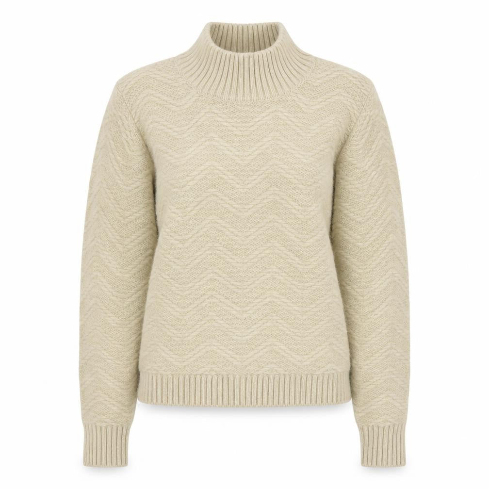 Womens UK Size 10 Lipsy Beige Pullover Jumper