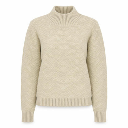 Womens UK Size 10 Lipsy Beige Pullover Jumper