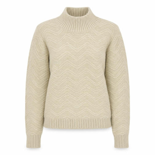 Womens UK Size 10 Lipsy Beige Pullover Jumper