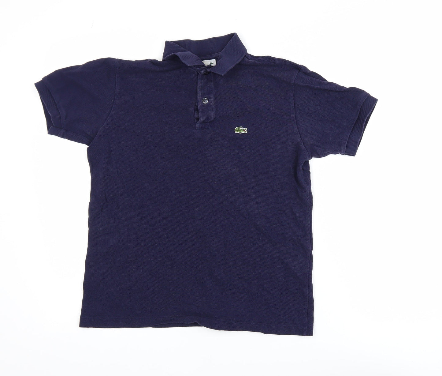 Boys UK Size 16 Years Lacoste Blue Basic Polo