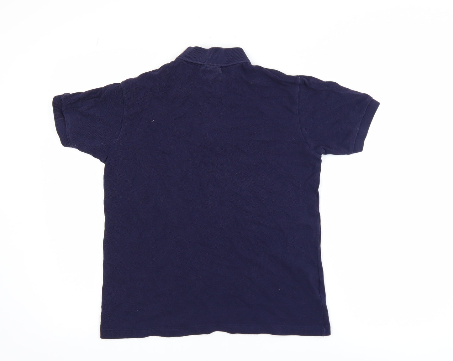 Boys UK Size 16 Years Lacoste Blue Basic Polo