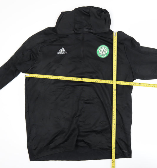 Mens UK Size 2XL adidas Black FootballGym & TrainingRunning & Jogging Jacket