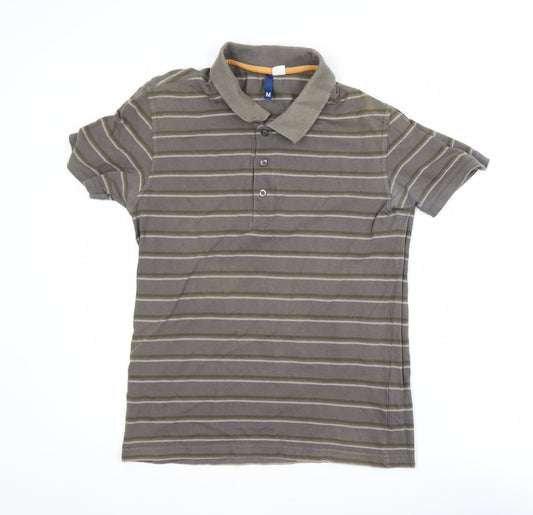 Mens UK Size M H&M 100% Cotton Polo Shirt