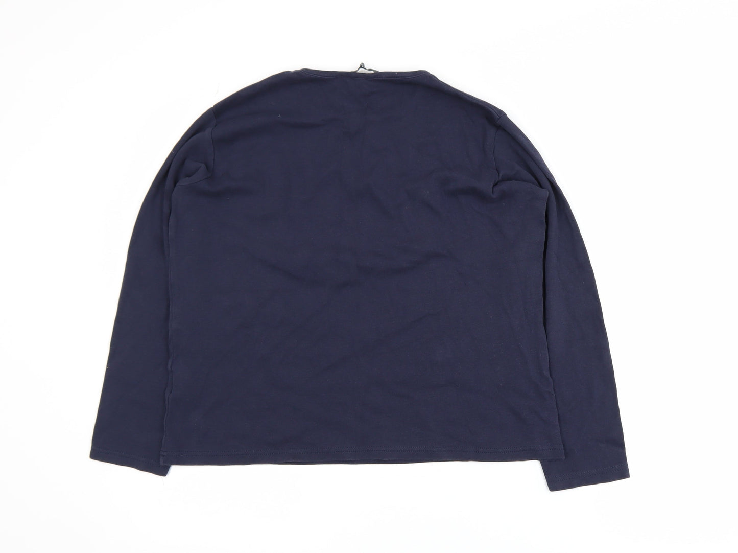 Girls UK Size 15-16 Years Isle Essentials Blue Pullover T-Shirt