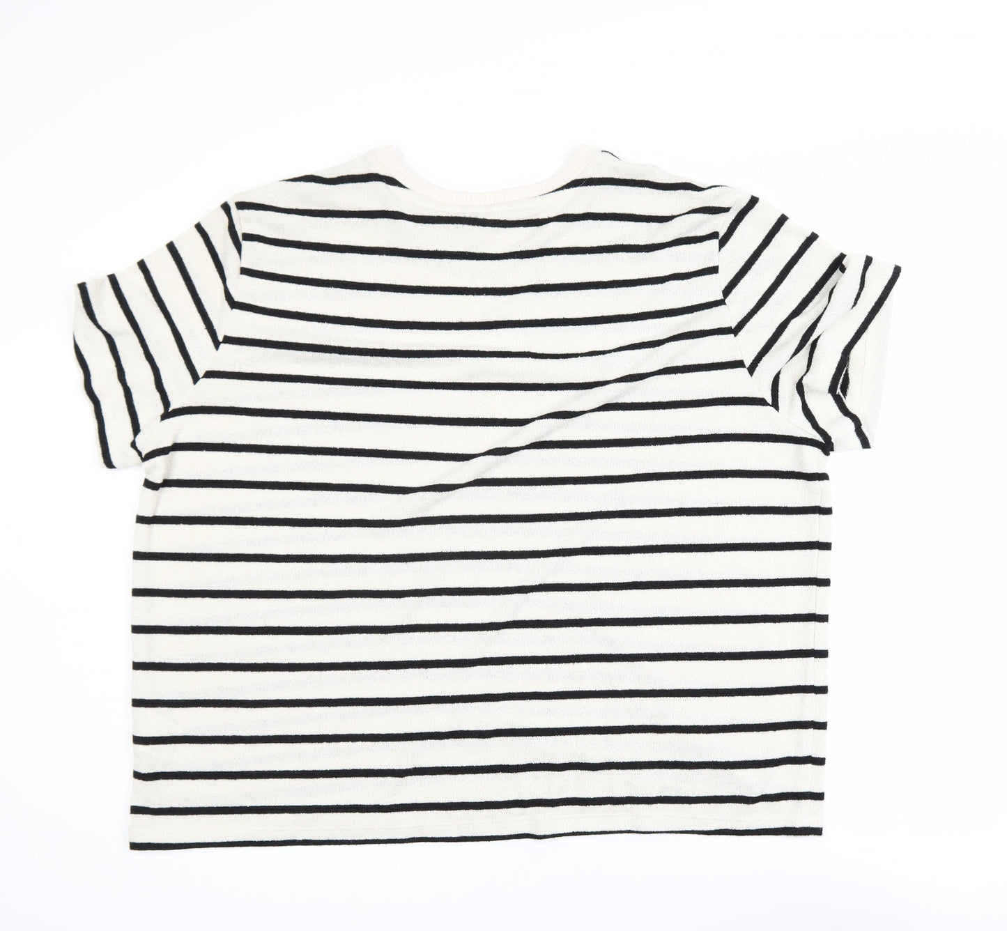 Womens UK Size 18 H&M White Basic T-Shirt