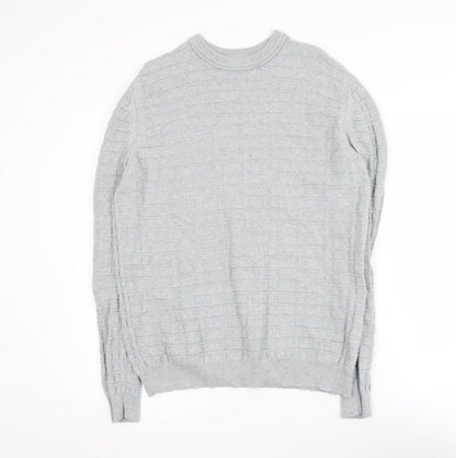 Mens UK Size M Nigel Hall Grey Pullover Jumper