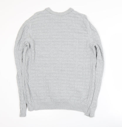 Mens UK Size M Nigel Hall Grey Pullover Jumper