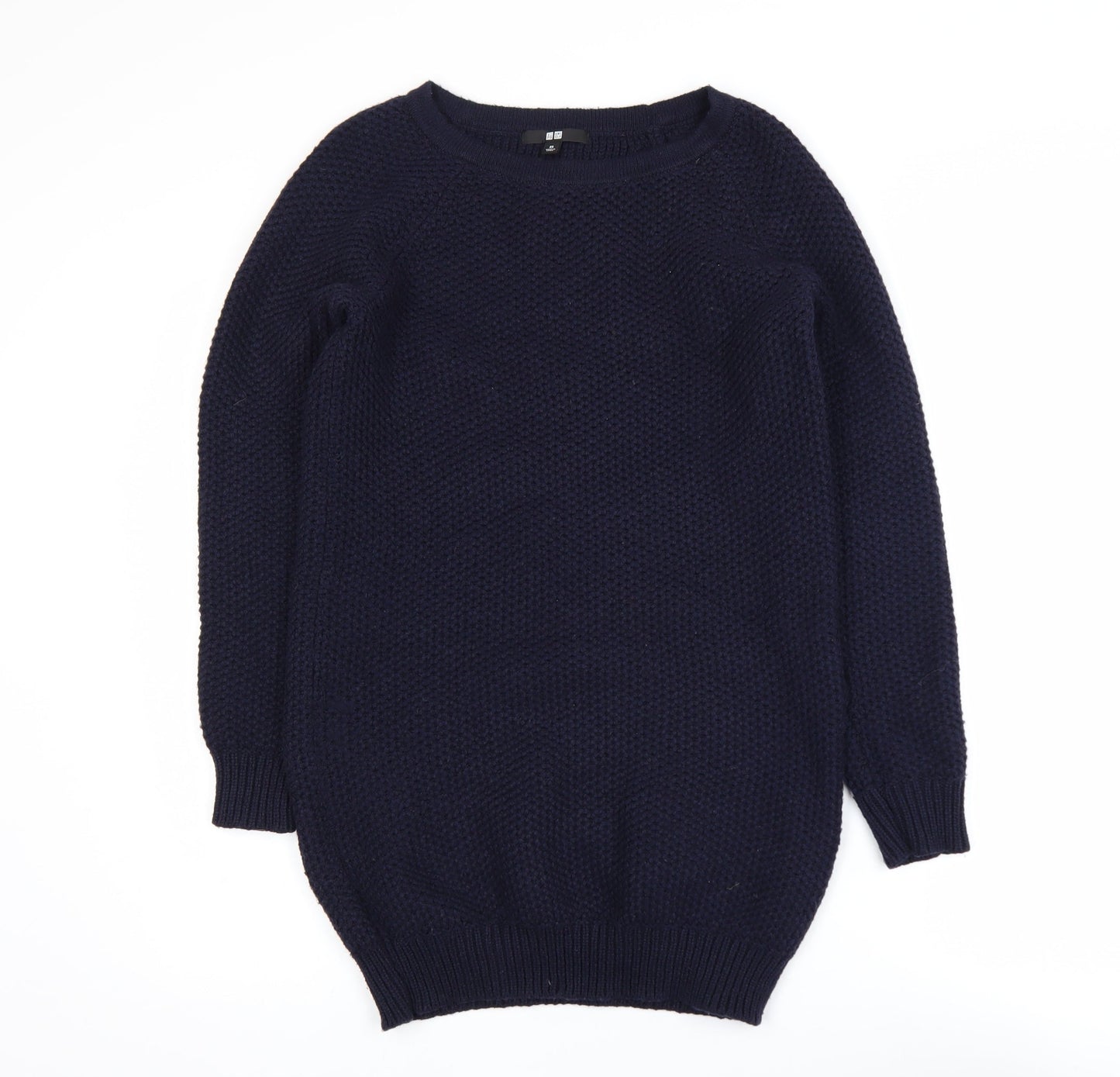 Womens UK Size XS Uniqlo Blue Pullover Jumper