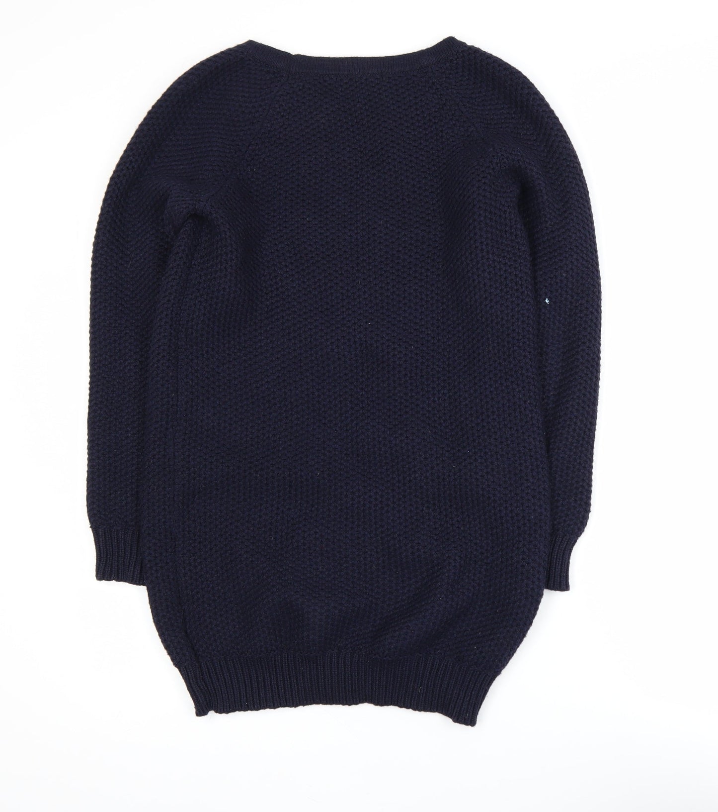 Womens UK Size XS Uniqlo Blue Pullover Jumper