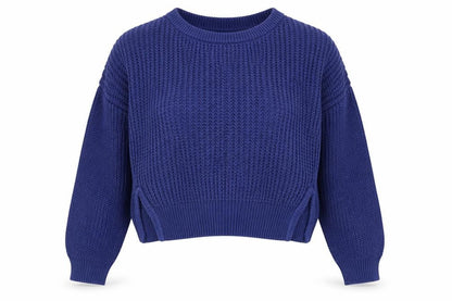 Womens UK Size S izzue Blue Pullover Jumper