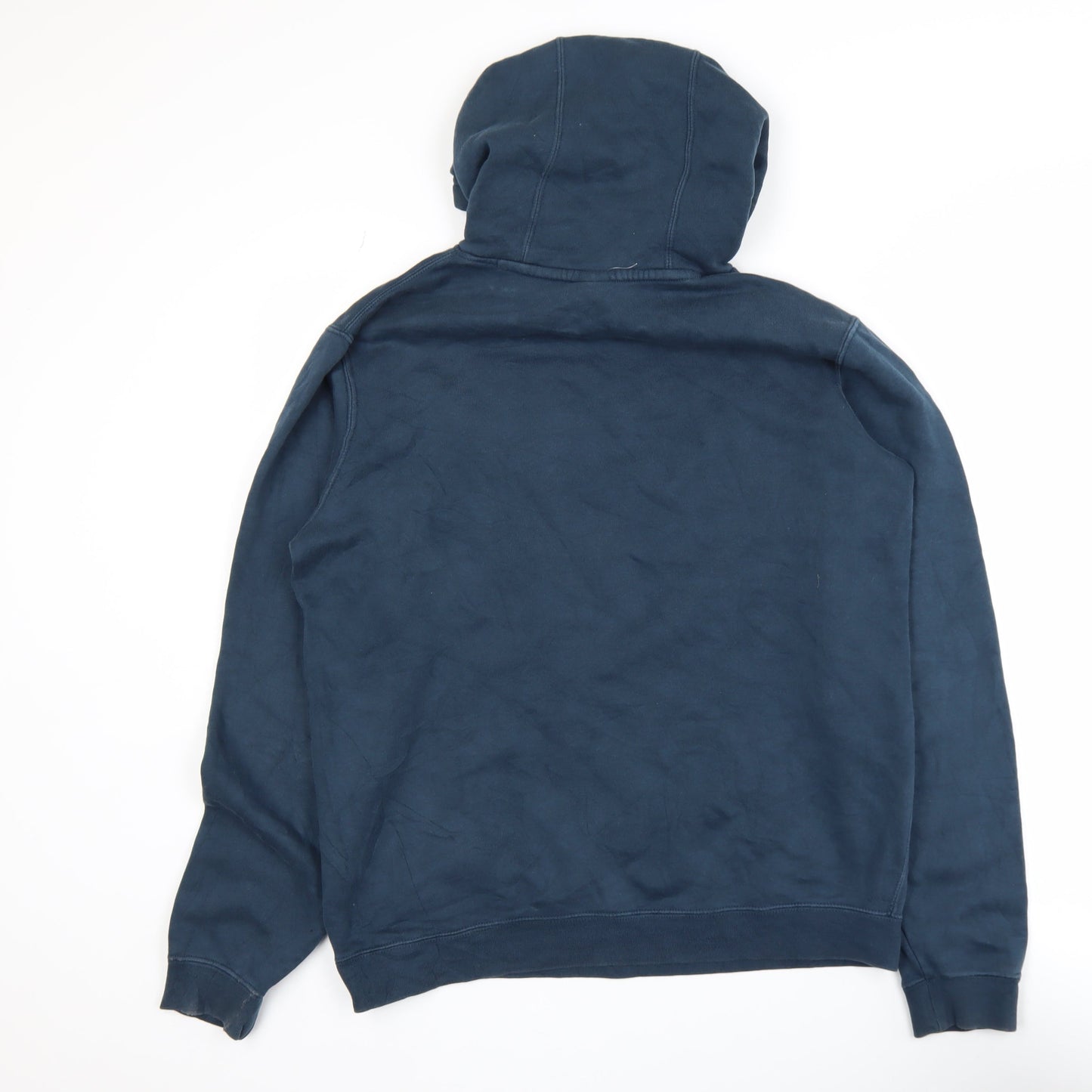 Mens UK Size M Nike Blue Pullover Hoodie