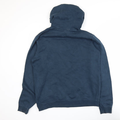 Mens UK Size M Nike Blue Pullover Hoodie