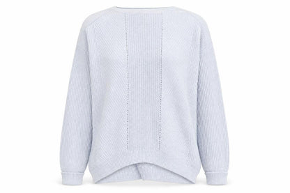 Womens UK Size L Marks and Spencer Blue Pullover Jumper