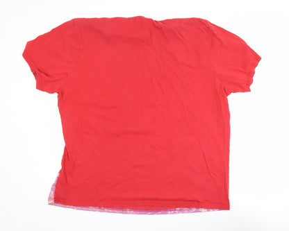 Mens UK Size XL Coca-Cola Red  T-Shirt