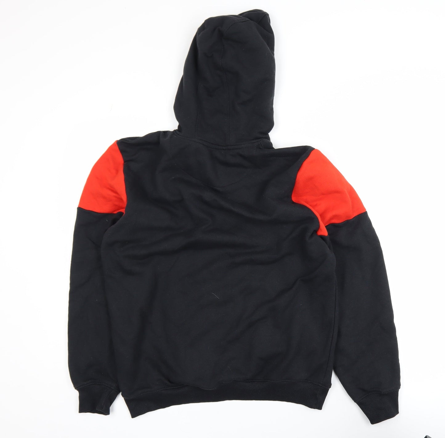 Mens UK Size S boohooMAN Black Pullover Hoodie