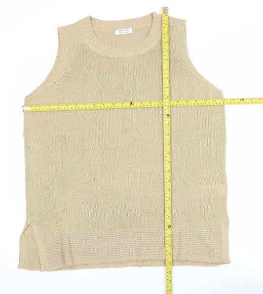 Womens UK Size 20 JD Williams Beige Basic Tank