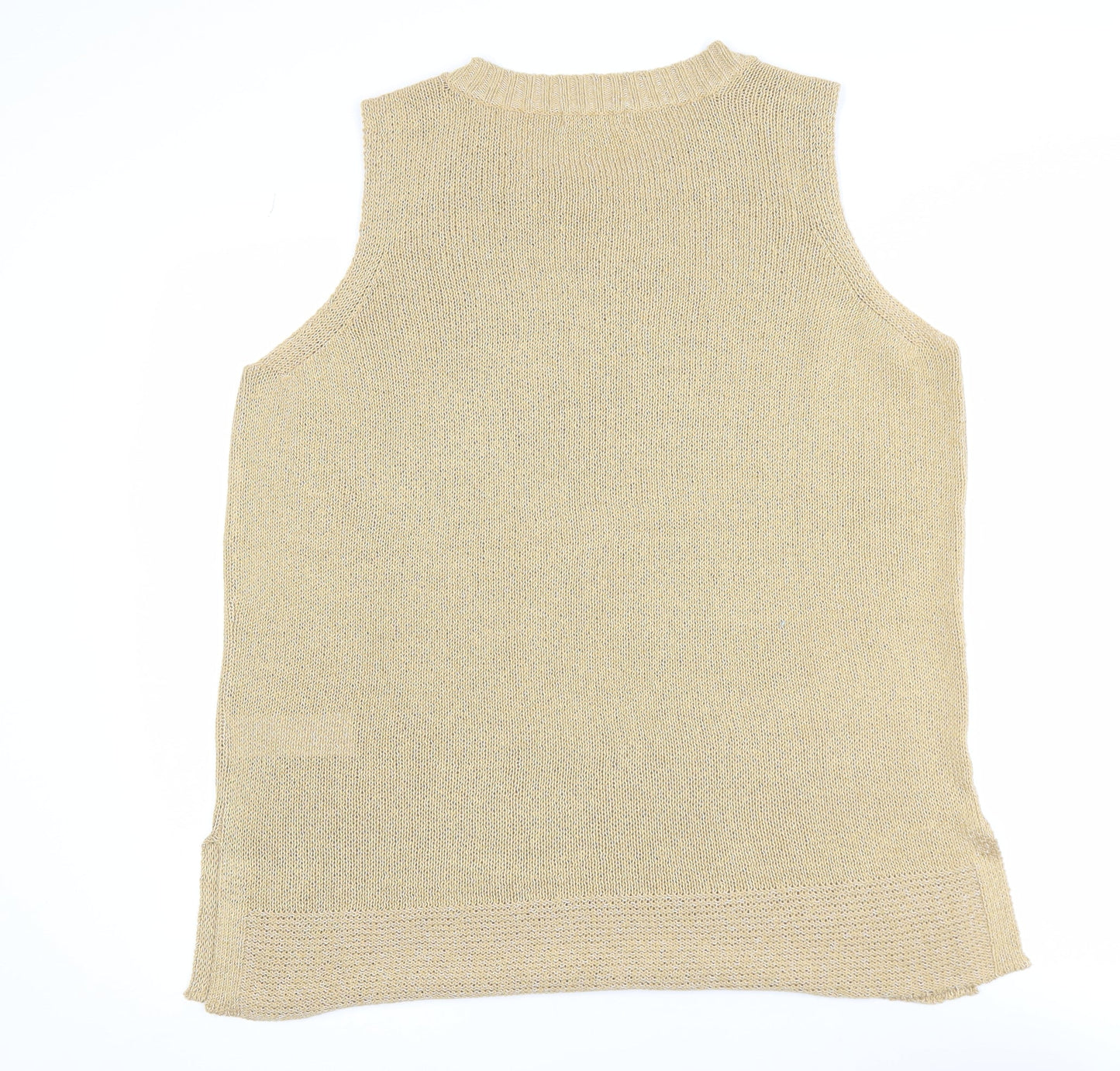 Womens UK Size 20 JD Williams Beige Basic Tank