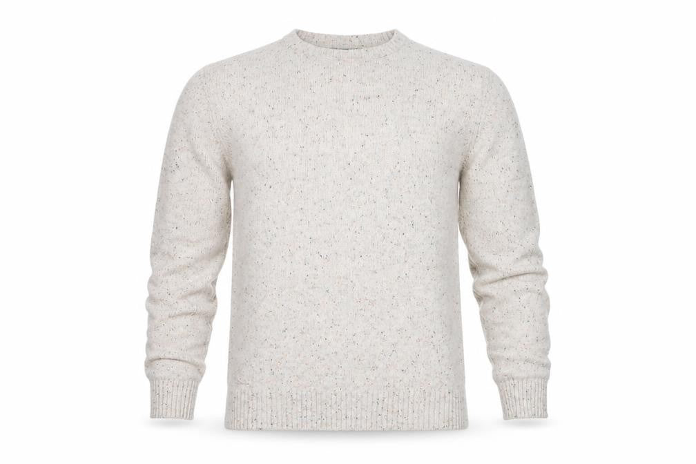 Mens UK Size M Cedarwood State Beige Pullover Jumper